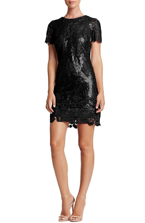 Dress The Population Joy Sequin Lace Minidress Nordstrom