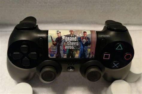 Custom Grand Theft Auto V Gtav Dualshock 4 Ps4 Controller Touchpad