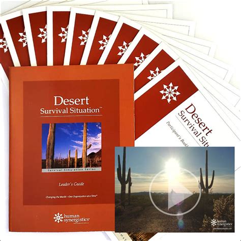 Desert Survival Situation™ Basic Kit (Includes 10 Participant Booklets ...