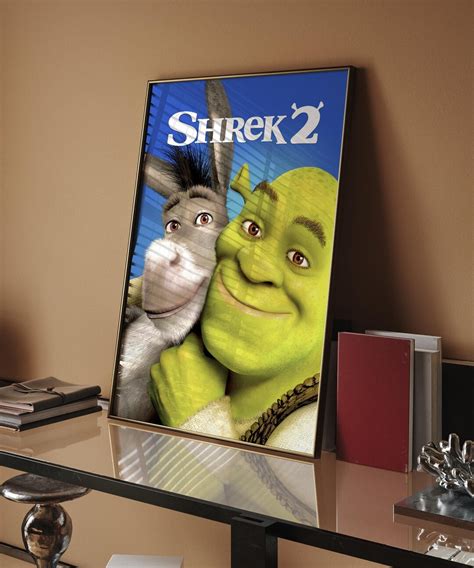 Shrek 2 Movie Poster for Wall Art - Etsy