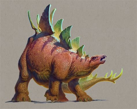 Artstation Stegosaurus