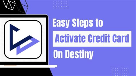 How To Activate Destiny Credit Card Online Destiny Card Activation