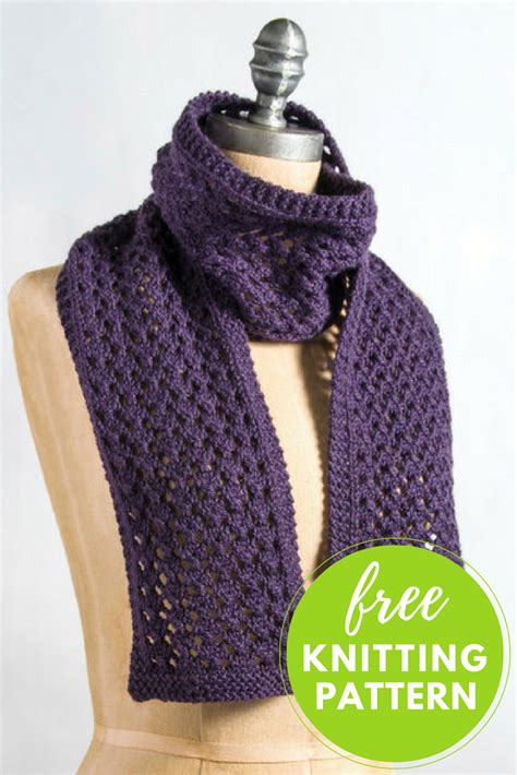 One Skein Project Extra Quick And Easy Scarf Free Knitting Pattern