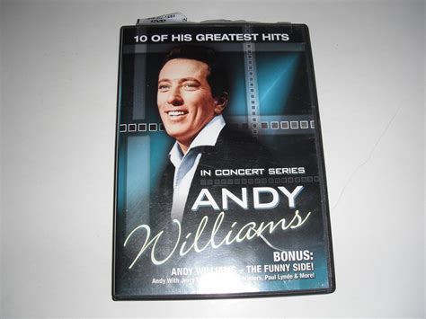 Amazon.com: In Concert Series: Andy Williams [DVD] : Andy Williams: CDs ...