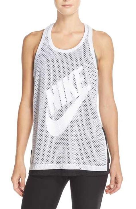 Nike Mesh Tank Active Wear Tops Tank Tops Women Athletic Tank Tops