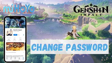 Change Genshin Impact Password Mihoyo YouTube