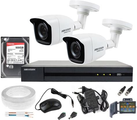 Zestaw Do Monitoringu Hikvision Monitoring Do Domu Kamery Mpx