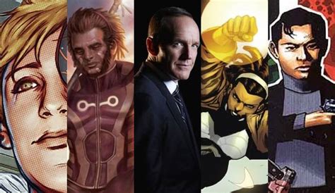 Marvel Agents Of Shield Characters