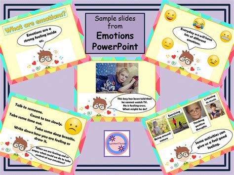 Emotions PowerPoint By HappinessTeacher Teaching Resources