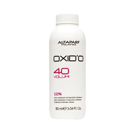 AGUA OXIGENADA ALFAPARF OXIDO 40VOL 90ML GTIN EAN UPC 7899884215920