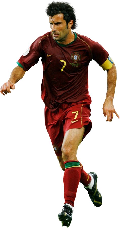 Luis Figo football render - FootyRenders