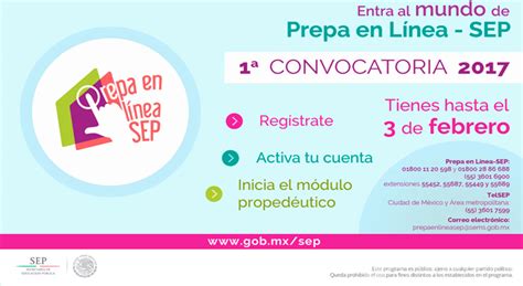 Abierta La Convocatoria Para Cursar La Preparatoria En Linea Sep