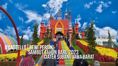 D Castello Dewi Persik Flora Wisata Ciater Subang Jawa Barat