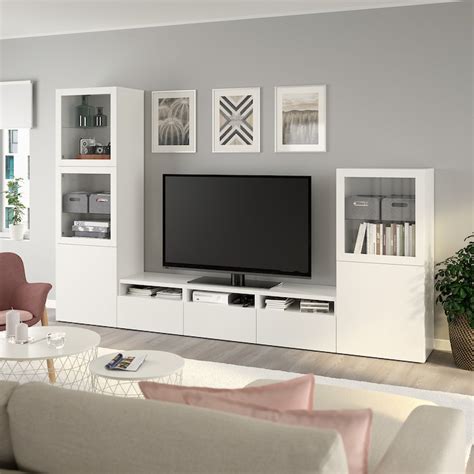 Living Room Storage Besta Storage System Ikea