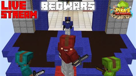 Minecraft Bedwars Solo Grind To Leaderboards Pika Network Youtube