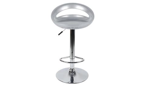 Lot De Tabourets De Bar Design Argent Achat Vente Tabouret Pas