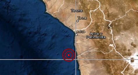 Sismo De Magnitud 40 Se Produjo En Tacna Esta Madrugada Latina