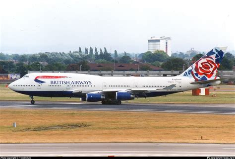 G BYGF British Airways Boeing 747 436 Photo By Freek Blokzijl ID