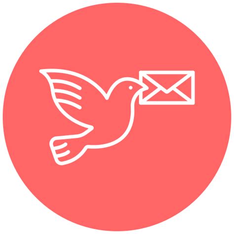 Carrier Pigeon Generic Flat Icon