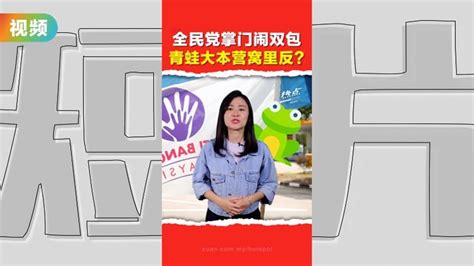 全民党掌门闹双包 青蛙大本营窝里反？ Video Dailymotion