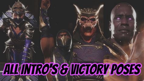 Kombat League Season 13 Skins All Intros And Victory Poses Full Hd 1080p 60fps Mortal Kombat