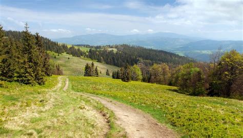 Beskid Mountains - Poland and Slovakia Border Stock Image - Image of ...