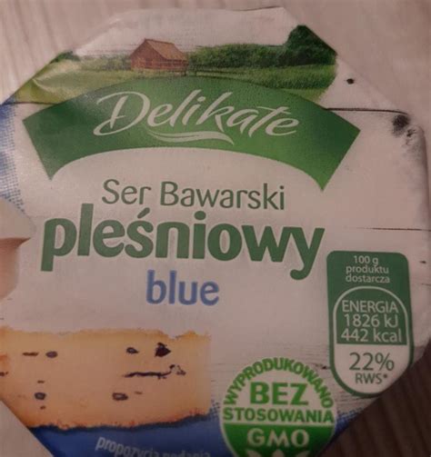 Сыр с голубой плесенью Delikate - калорийность, пищевая ценность ⋙ ...