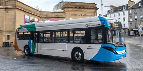 Stagecoach Goes For All Electric Bus Fleets In Perth And Inverness