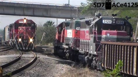 Encuentro Inesperado FXE 3128 Vs 3144 FXE 4527 Cebra 3 Trenes