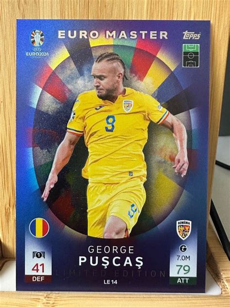 Topps Match Attax Uefa Euro 2024 George Puscas Euro Master Kaufen Auf