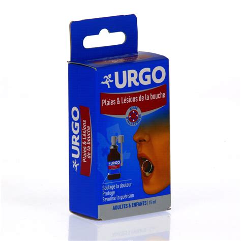 Urgo Plaies Et Lésions De La Bouche Flacon 15ml Pharmacie En Ligne