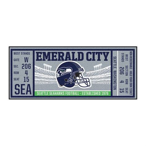 Nfl Seattle Seahawks Ticket Runner Americangamingsupply