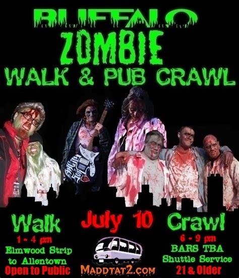 Buffalo Zombie Walk And Pub Crawl