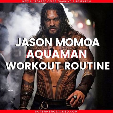 Jason momoa aquaman workout how he bulked to join the league – Artofit