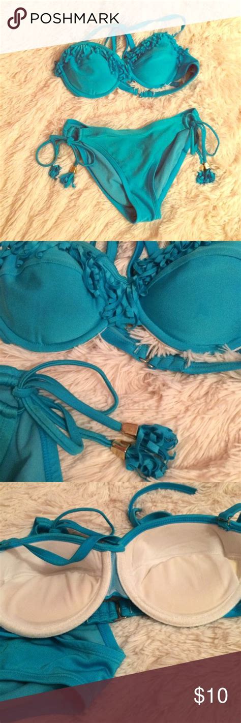 Blue Fringe Bikini Set Fringe Bikini Set Fringe Bikini Bikini Set