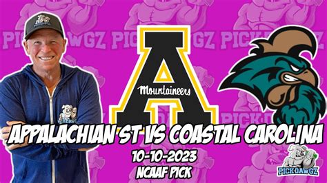 Appalachian State Vs Coastal Carolina Free College Football