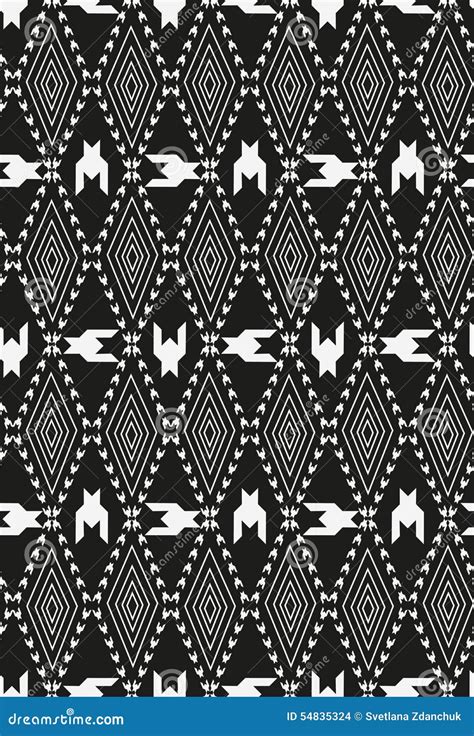 Houndstooth Pied De Poule Seamless Black And Cartoon Vector