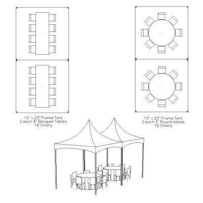 Tent Seating Layouts Party Rentals Tents Tables Chairs Decor