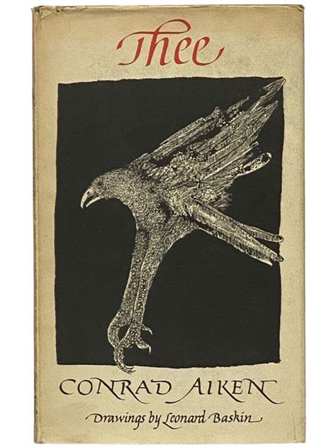 Thee A Poem Conrad Aiken First Edition