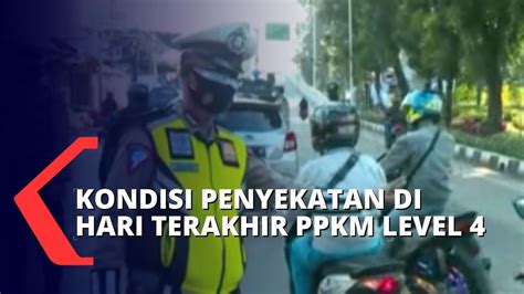 Hari Terakhir PPKM Level 4 Penyekatan Di Lenteng Agung Tetap Ketat