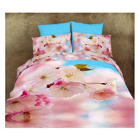 3d Queen King Size Bed Quilt Duvet Sheet Cover Cotton Reactive Printing 4pcs 13 Bedding Sets