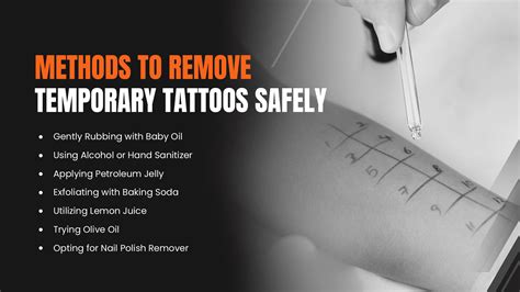 Effective Guide How To Remove Temporary Tattoos Simply Inked