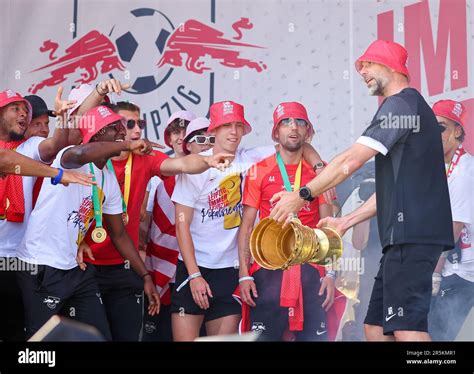 Leipzig Deutschland Juni Fu Ball Dfb Cup Nach Dem Finale