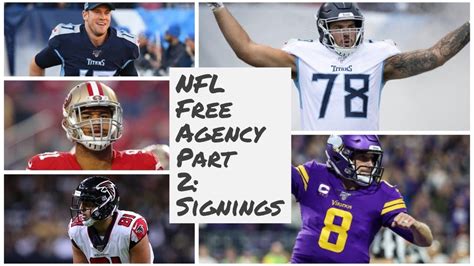 Nfl Free Agency Part Signings Of Ryan Tannehill Kirk Cousins Arik