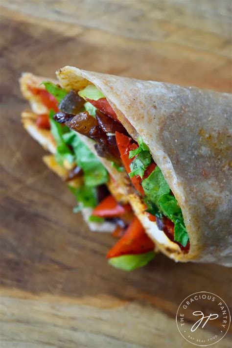 Cajun Chicken Wrap The Gracious Pantry