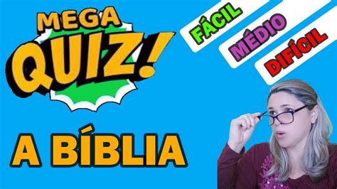 MEGA QUIZ 30 PERGUNTAS NO JOGO BÍBLICO SOBRE A BÍBLIA SAGRADA TESTE