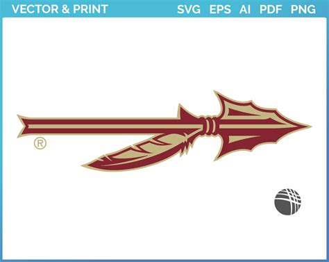 Fsu Spear Vector