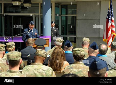 Maj Gen Michael E Stencel Adjutant General Oregon Addresses Those