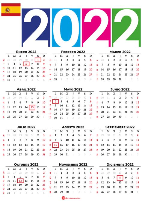 Calendario 2023 Dias Festivos Oficiales 2022 Standard Imagesee