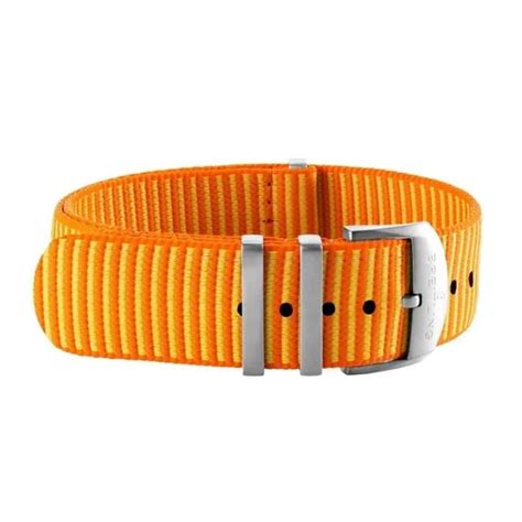 133W A Breitling Outerknown 22mm Orange Nylon Nato OEM Strap